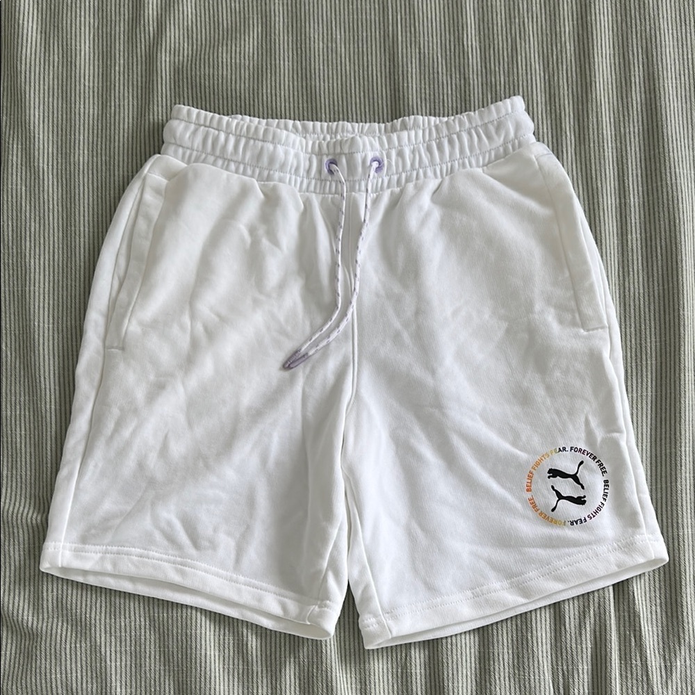 Puma White Women’s Shorts